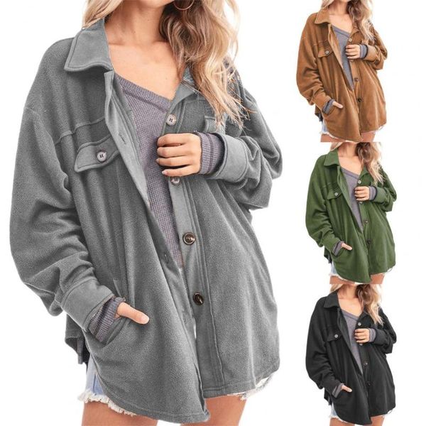 women's jackets jacket wear resistant simple lady soft autumn coat turn-down collar breathable, Black;brown
women's jackets jacket wear resistant simple lady soft autumn coat turn-down collar breathable, Black;brown