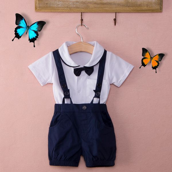 cool doll collar and suspender shorts 2pcs set for baby boy clothes, White
cool doll collar and suspender shorts 2pcs set for baby boy clothes, White