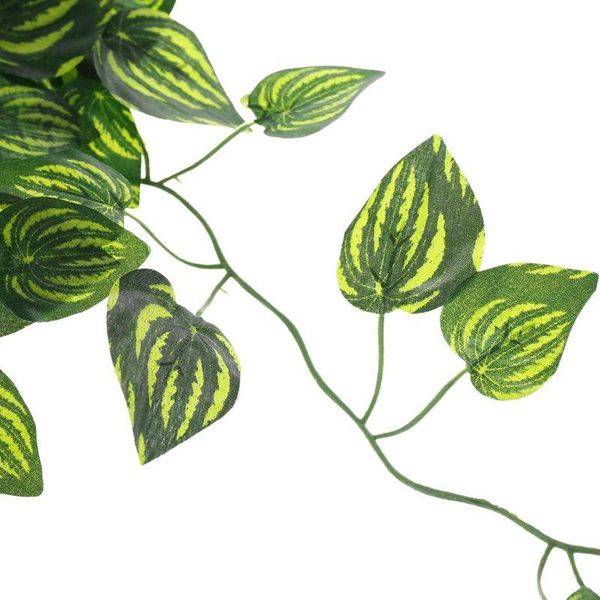 decorations artificial watermelon vine reptile lizards terrarium climb decoration fake plants leaves 4x7b
decorations artificial watermelon vine reptile lizards terrarium climb decoration fake plants leaves 4x7b
