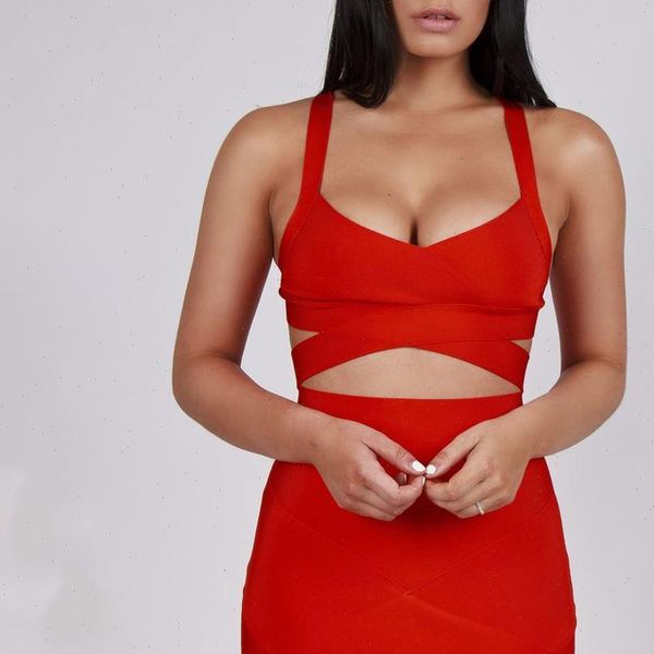 arrivals spaghetti strap cut women tracksuits out v neck red bandage suit party celebrity bodycon two piece set, Gray
arrivals spaghetti strap cut women tracksuits out v neck red bandage suit party celebrity bodycon two piece set, Gray