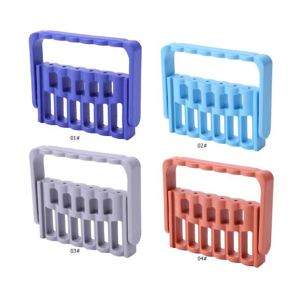 nail art equipment deskorganizer holder manicure 6 holes drill bit storage display box grinding, Silver
nail art equipment deskorganizer holder manicure 6 holes drill bit storage display box grinding, Silver