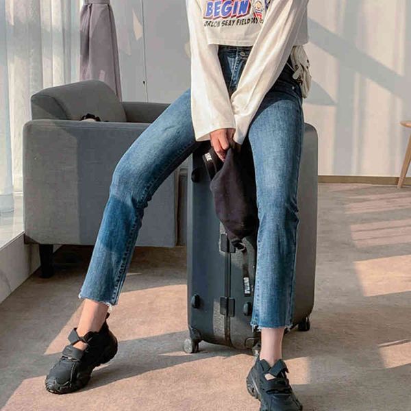 jeans women high waist spring loose jeans straight denim blue pants female capris 83mz
jeans women high waist spring loose jeans straight denim blue pants female capris 83mz