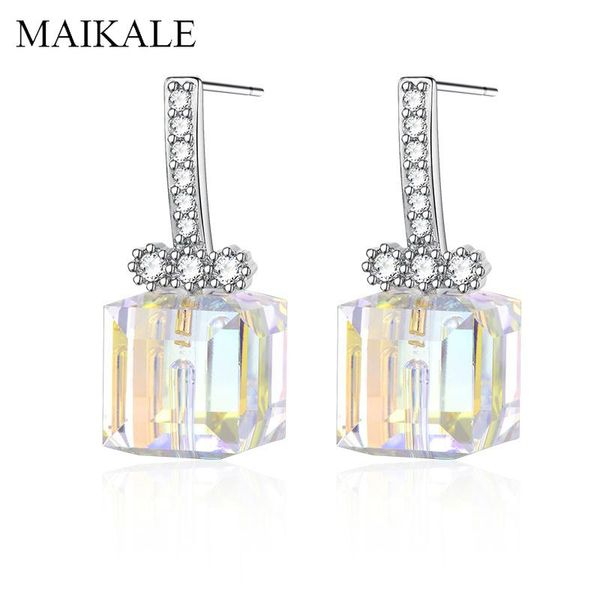 stud maikale colorful square austrian crystal earrings cubic zirconia gold korean for women send friend gift, Golden;silver
stud maikale colorful square austrian crystal earrings cubic zirconia gold korean for women send friend gift, Golden;silver