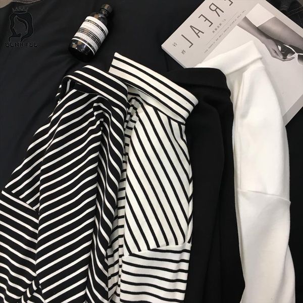 black white striped womens long sleeve loose fashion korean style school students females
black white striped womens long sleeve loose fashion korean style school students females
