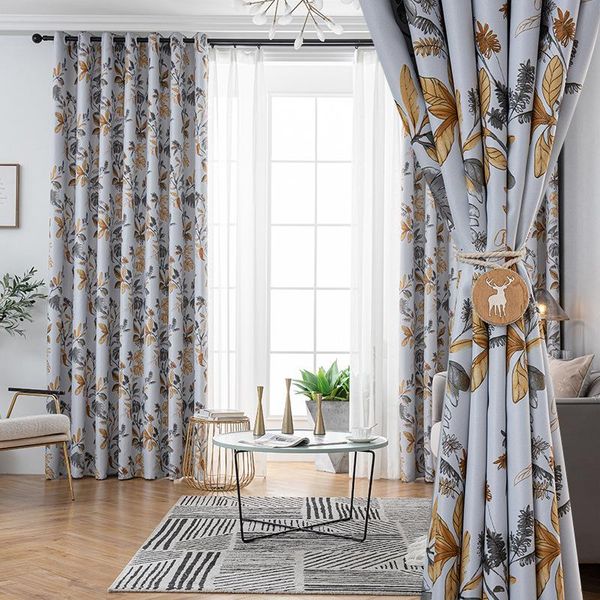 curtain & drapes high-end blackout cloth leaf printing curtains fashionable modern pastoral style bay window for living room bedroom
curtain & drapes high-end blackout cloth leaf printing curtains fashionable modern pastoral style bay window for living room bedroom