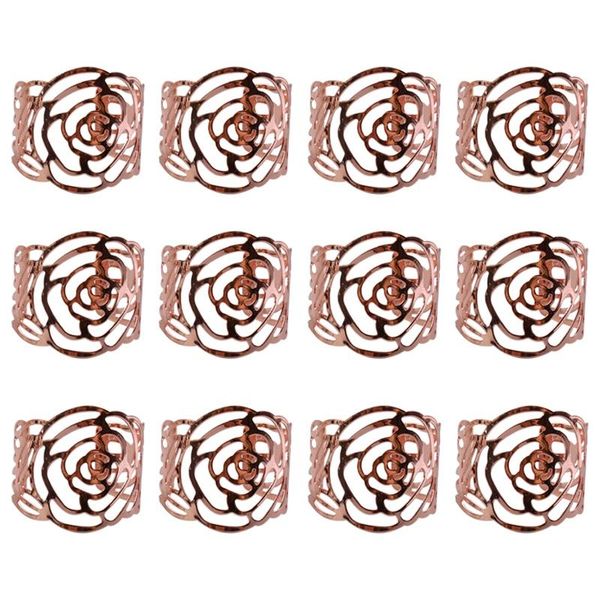 napkin rings 12-piece,napkin ring, metal buckle holder, suitable for wedding party dinner table decoration (rose gold)
napkin rings 12-piece,napkin ring, metal buckle holder, suitable for wedding party dinner table decoration (rose gold)