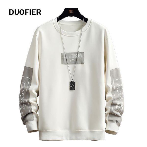 men's long sleeve harajuku sweatshirts men solid splicing casual sweatshirt mens hoodie o-neck fashion patchwork male 210603, Black
men's long sleeve harajuku sweatshirts men solid splicing casual sweatshirt mens hoodie o-neck fashion patchwork male 210603, Black
