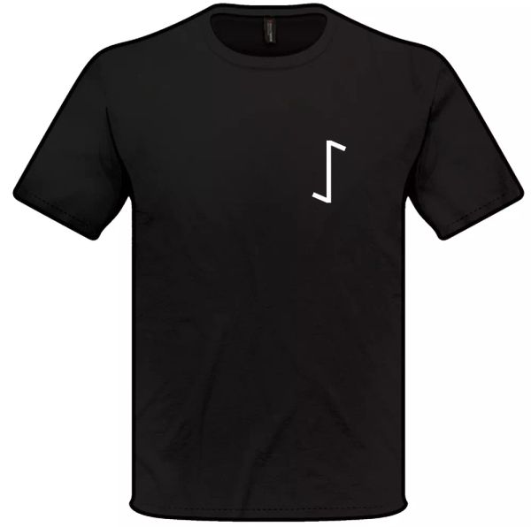 eihwaz rune t shirt s-xxl uomo donna gotico occulto paganism, White;black