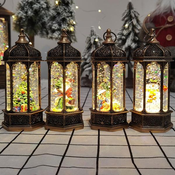 night lights christmas european style retro lantern xmas tree/snowman/santa claus led portable light home decoration ornaments hanging
night lights christmas european style retro lantern xmas tree/snowman/santa claus led portable light home decoration ornaments hanging