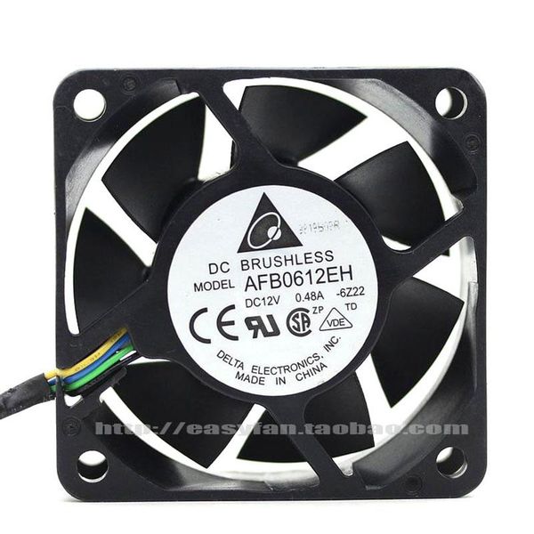 delta afb0612eh -6z22 6cm 0.48a 6025 pwm adjustable speed dual ball fan 60Ã60Ã25mm cooling cooler fans & coolings
delta afb0612eh -6z22 6cm 0.48a 6025 pwm adjustable speed dual ball fan 60Ã60Ã25mm cooling cooler fans & coolings