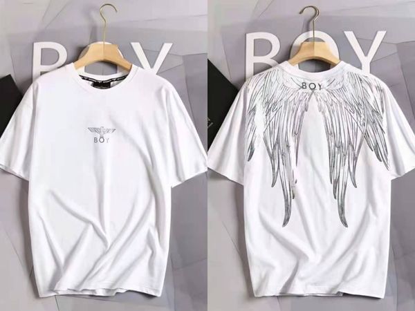 fashion t shirt trendy 21 summer short sleeve silver wings eagle printed for men and women loose half, White;black
fashion t shirt trendy 21 summer short sleeve silver wings eagle printed for men and women loose half, White;black