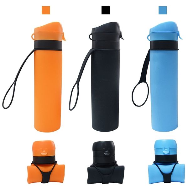 Hot selling 600ml silicone folding creative gym drinking cup outdoor sports kettle
Hot selling 600ml silicone folding creative gym drinking cup outdoor sports kettle