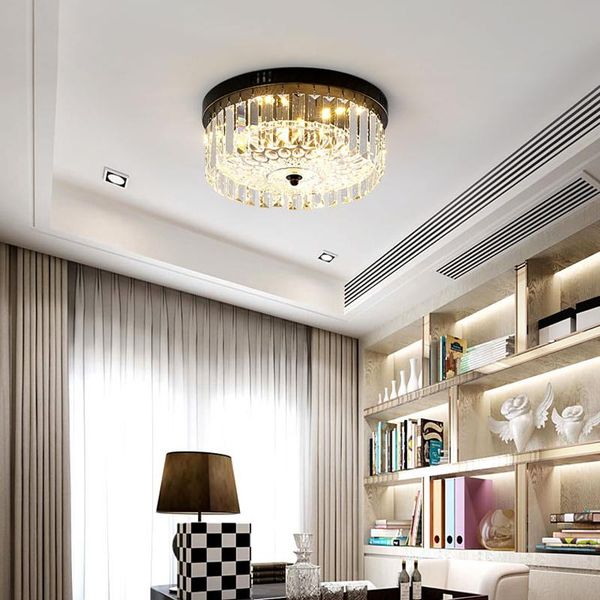 ceiling lights nordic black lamp round simple modern led crystal room personality master bedroom
ceiling lights nordic black lamp round simple modern led crystal room personality master bedroom