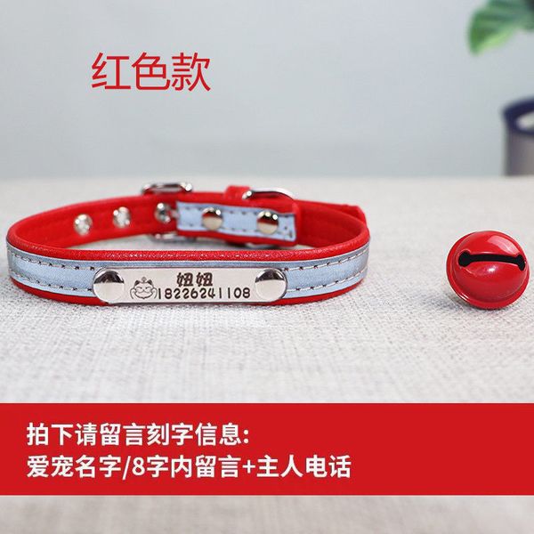 factory dog lettering anti loss reflective cat collar bell tag pet small medium dog 5ufu
factory dog lettering anti loss reflective cat collar bell tag pet small medium dog 5ufu