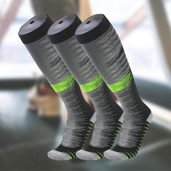 sports socks 3pairs travel compression pain relief elastic high stockings athletic outdoor flight fitness non slip running, Black
sports socks 3pairs travel compression pain relief elastic high stockings athletic outdoor flight fitness non slip running, Black
