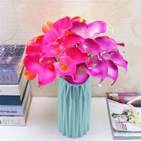 5pcs beautiful calla lily artificial flowers home floral decors wedding party decorative fake accessories drop & wreaths
5pcs beautiful calla lily artificial flowers home floral decors wedding party decorative fake accessories drop & wreaths