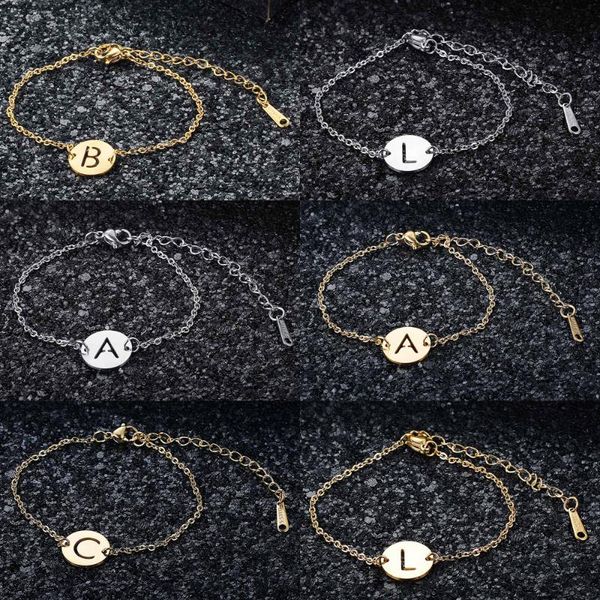 link, chain vni and mia 100% stainless steel initial name charm bracelet for women wholesale fashion alphabet letter jewelry drop, Black
link, chain vni and mia 100% stainless steel initial name charm bracelet for women wholesale fashion alphabet letter jewelry drop, Black