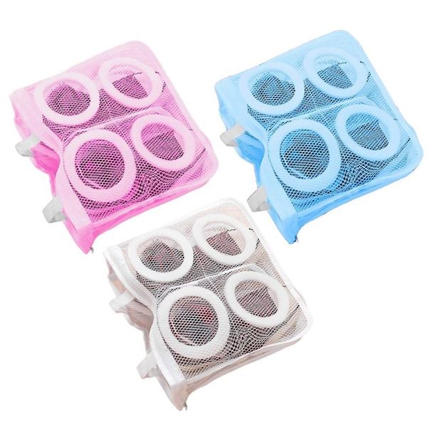 laundry bags shoes washing bag travel portable mesh storage for sneakers underwear bra clothing protector in machine pink
laundry bags shoes washing bag travel portable mesh storage for sneakers underwear bra clothing protector in machine pink