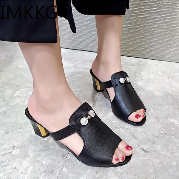 slippers summer peep toe sandals women gladiator square heel slipper plus size 34-43 lady fashion elegant opened slides, Black
slippers summer peep toe sandals women gladiator square heel slipper plus size 34-43 lady fashion elegant opened slides, Black