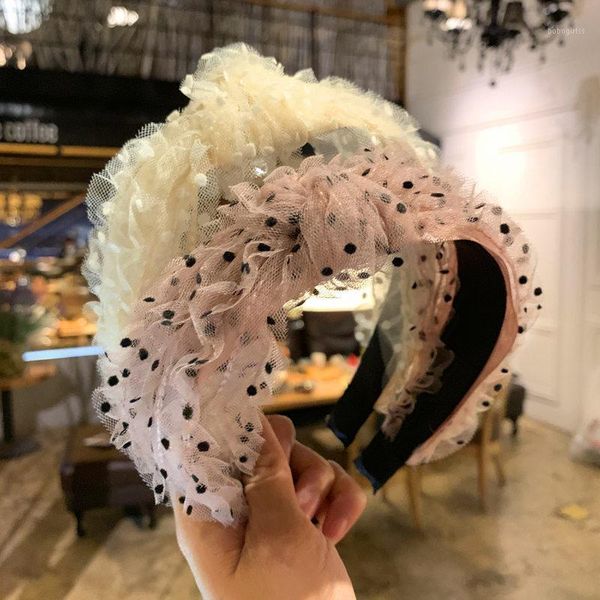cute dot lace headband for women hairband wide knotted mesh head band hair hoop bezel girls accessories headdress1
cute dot lace headband for women hairband wide knotted mesh head band hair hoop bezel girls accessories headdress1