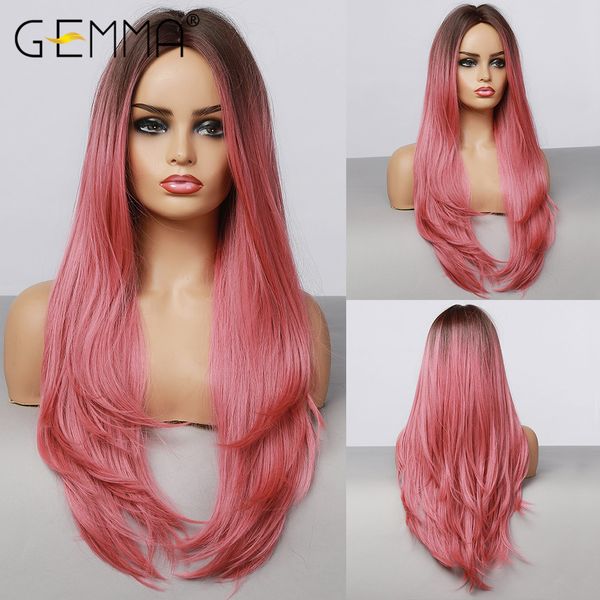 long straight layered wig natural middle part ombre black rose red synthetic wigs women cosplay lolita heat resistant hair
long straight layered wig natural middle part ombre black rose red synthetic wigs women cosplay lolita heat resistant hair