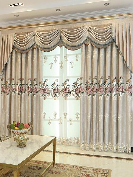 curtain & drapes modern simple european semi shading embroidered window screen living room bedroom
curtain & drapes modern simple european semi shading embroidered window screen living room bedroom