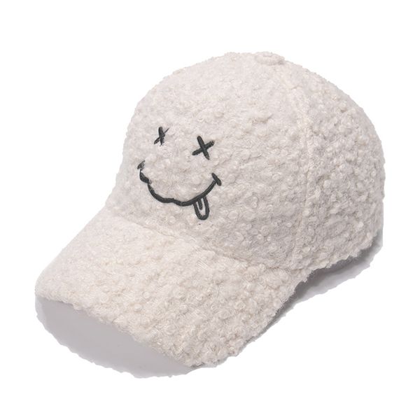 hat female winter lambskin smiley baseball cap korean letter embroidery travel warm peaked cap internet famous hat tide no. 1, Blue;gray
hat female winter lambskin smiley baseball cap korean letter embroidery travel warm peaked cap internet famous hat tide no. 1, Blue;gray