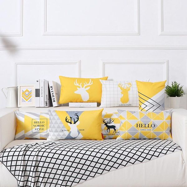 cushion/decorative pillow 30*50cm modern minimalist cushion cover waist pillowcase ins style elk painting case
cushion/decorative pillow 30*50cm modern minimalist cushion cover waist pillowcase ins style elk painting case