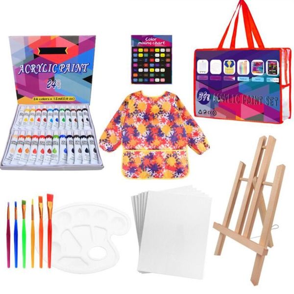 12ml diy 24 color aluminum tube acrylic paint hand-painted wall mural y5ge gift sets
12ml diy 24 color aluminum tube acrylic paint hand-painted wall mural y5ge gift sets