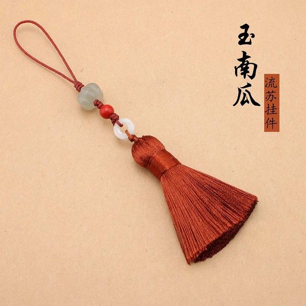 cell phone straps & charms natural jade tassel mobile pendant retro style keychain bag ornament simple personality chain
cell phone straps & charms natural jade tassel mobile pendant retro style keychain bag ornament simple personality chain