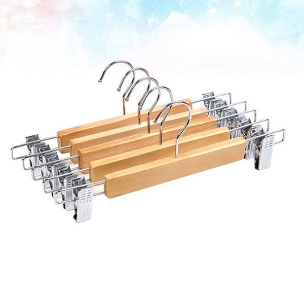 hangers & racks 5pcs burlywood clothing hanger with trouser clamp domestic coat stainless steel clip
hangers & racks 5pcs burlywood clothing hanger with trouser clamp domestic coat stainless steel clip