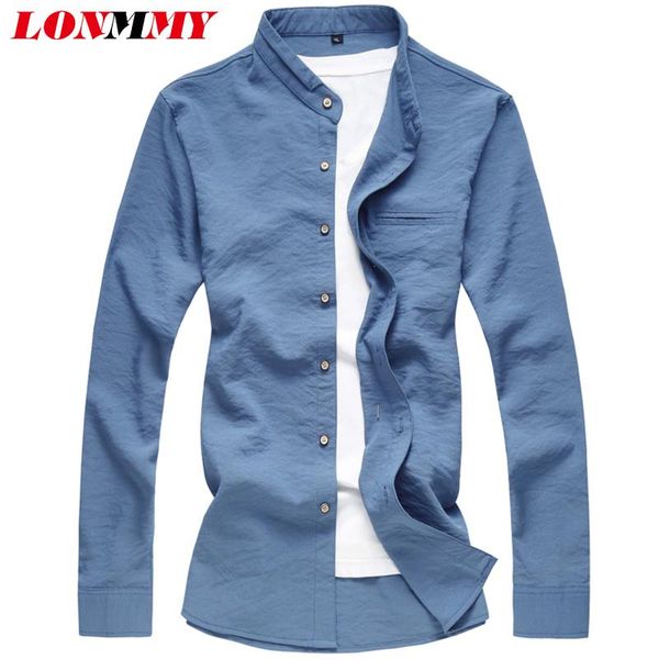 size 6xl 7xl mens shirts dress casual slim fit camisa social long sleeve for men stand collar solid color men's, White;black
size 6xl 7xl mens shirts dress casual slim fit camisa social long sleeve for men stand collar solid color men's, White;black