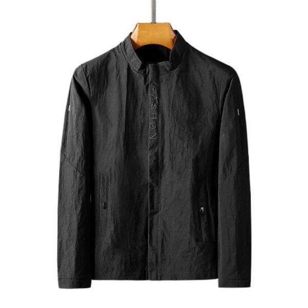 men's jackets jacket spring and autumn stand-up collar slim korean trend, Black;brown
men's jackets jacket spring and autumn stand-up collar slim korean trend, Black;brown
