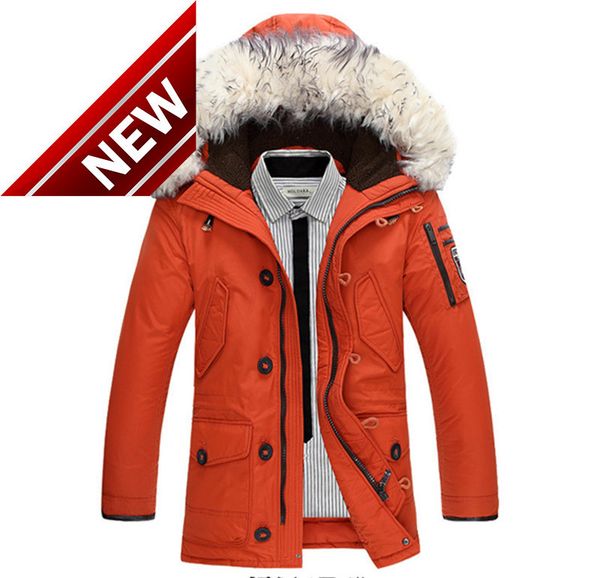 fur mens collar hooded white duck down jacket winter coat men warm parka padded men's jackets jaqueta masculino wxf310 's s, Black
fur mens collar hooded white duck down jacket winter coat men warm parka padded men's jackets jaqueta masculino wxf310 's s, Black