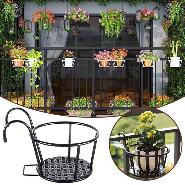 planters & pots 1pc iron art hanging baskets flower pot balcony plant round racks railing window bonsai stand decoration garden supplies
planters & pots 1pc iron art hanging baskets flower pot balcony plant round racks railing window bonsai stand decoration garden supplies