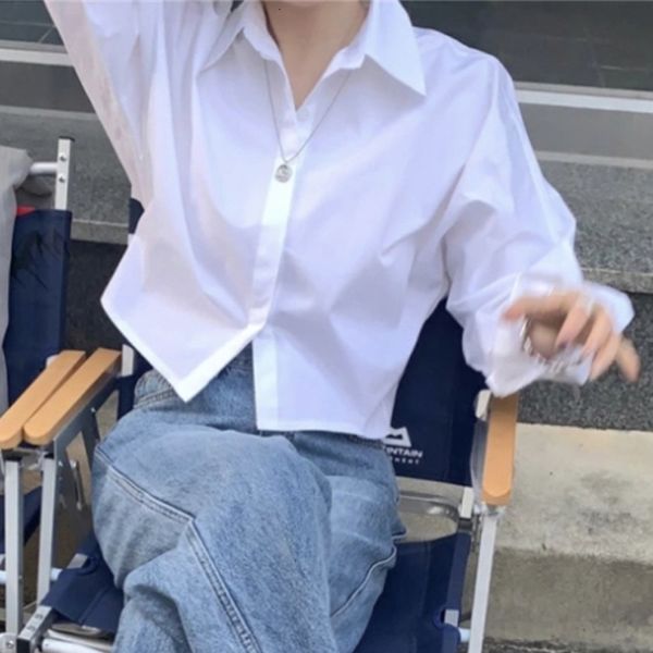 knits fashion short white for turn-down collar full sleeve female shirts blouses loose women blusas kwd5
knits fashion short white for turn-down collar full sleeve female shirts blouses loose women blusas kwd5