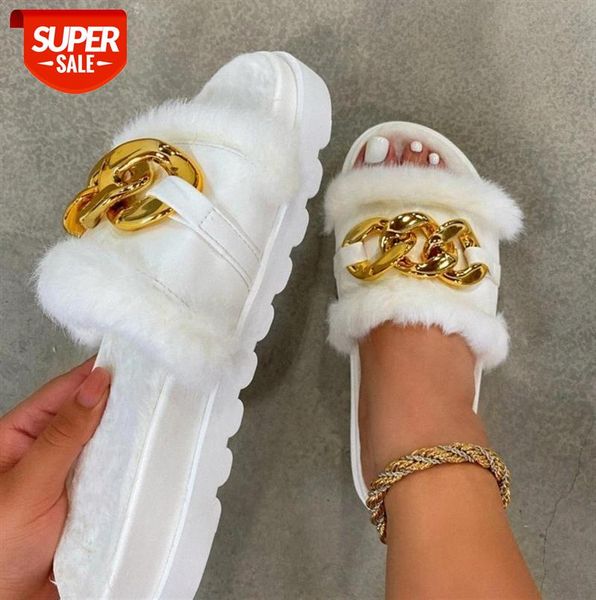 large size thick bottom hairy slippers european and american ladies sandals round head chain flip flops women #7g7t, Black
large size thick bottom hairy slippers european and american ladies sandals round head chain flip flops women #7g7t, Black