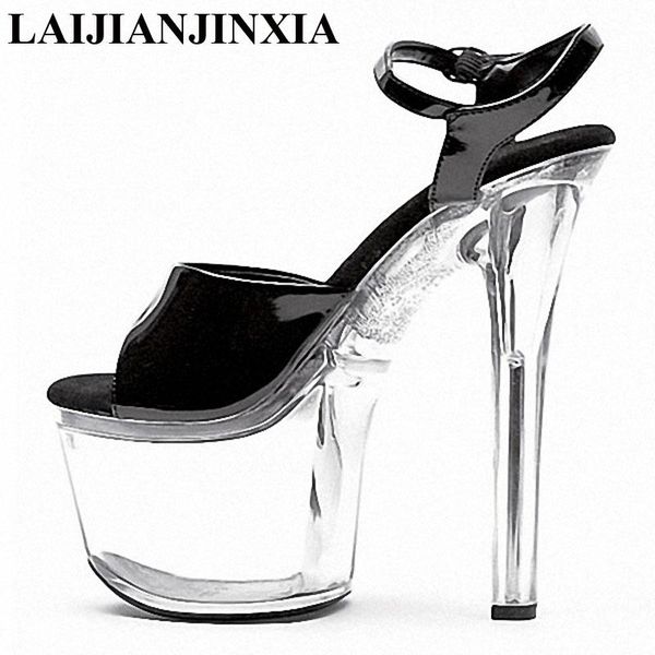 fashion women's shoes 7 inch high-heeled wedding black crystal 17cm ultra high heel sandals
fashion women's shoes 7 inch high-heeled wedding black crystal 17cm ultra high heel sandals