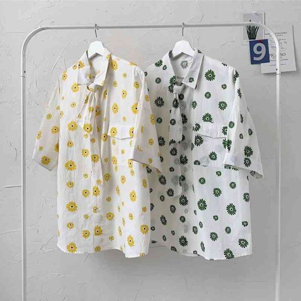 men's casual shirts summer flower fashion printed men streetwear loose short-sleeved mens hawaiian -3xl acfs, White;black
men's casual shirts summer flower fashion printed men streetwear loose short-sleeved mens hawaiian -3xl acfs, White;black