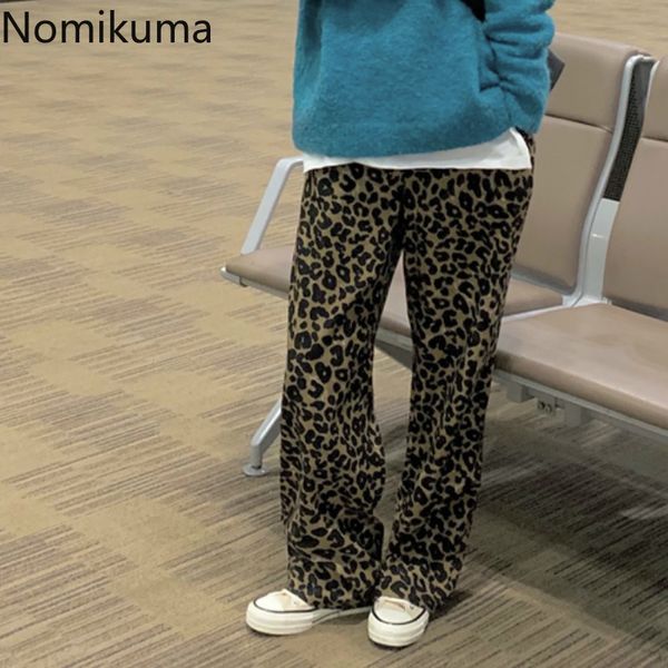 nomikuma leopard pants women straight casual loose high waist trousers female korean fashion streetwear pantalones femme 3d679 210514, Black;white
nomikuma leopard pants women straight casual loose high waist trousers female korean fashion streetwear pantalones femme 3d679 210514, Black;white