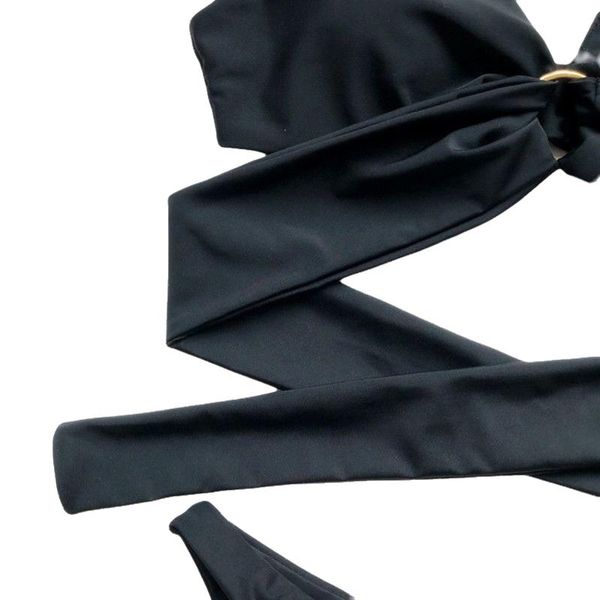 women's swimwear 2021 black bikinis swimsuits cross bandage women solid push up biquini bathing suit padded beach wear, White;black
women's swimwear 2021 black bikinis swimsuits cross bandage women solid push up biquini bathing suit padded beach wear, White;black