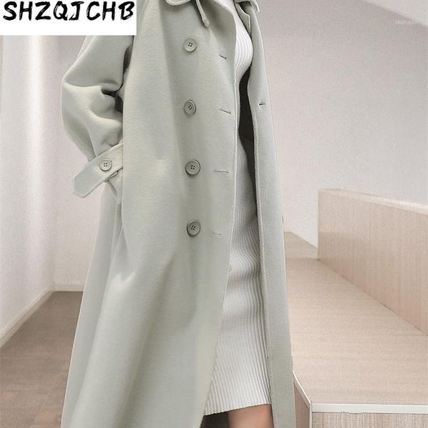 100% real wool coat female jackets slim women's coats long overcoat spring autumn double-sided woolen cloth femmes man & blends, Black
100% real wool coat female jackets slim women's coats long overcoat spring autumn double-sided woolen cloth femmes man & blends, Black