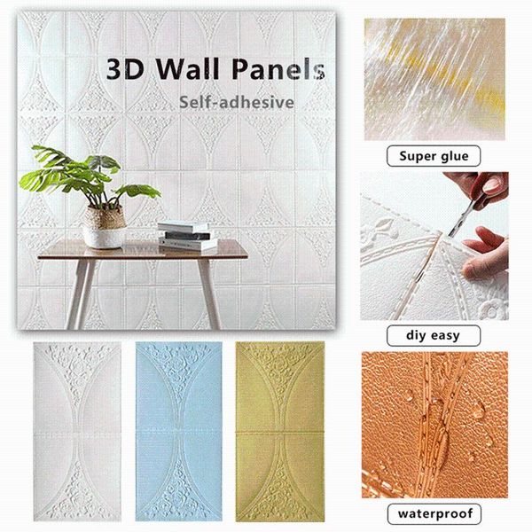 wallpapers 70*35cm 3d wall sticker self-adhesive wallpaperwaterproof panels waterproof children's living room home decoration
wallpapers 70*35cm 3d wall sticker self-adhesive wallpaperwaterproof panels waterproof children's living room home decoration
