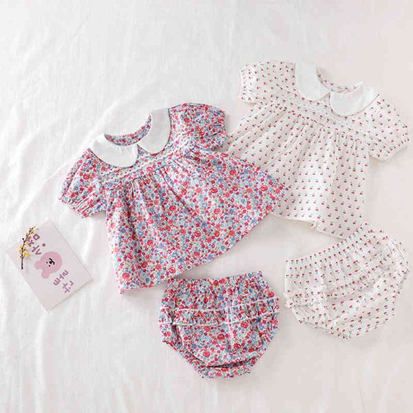 baby girls clothes set flower t-shirt+pp shorts summer born infant clothing suit 210429, White
baby girls clothes set flower t-shirt+pp shorts summer born infant clothing suit 210429, White