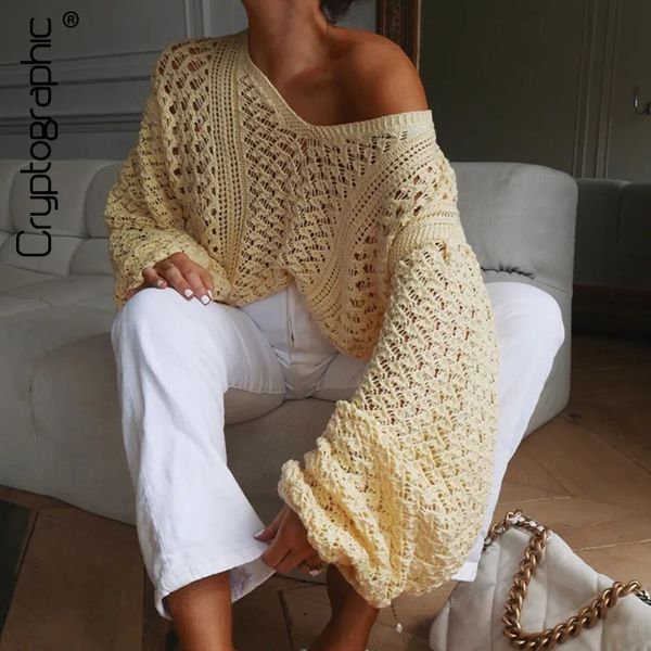 cryptographic autumn winter v-ne womens sweaters hollow out lantern sleeve pullover females jumpers knitted sweaters, Black;white
cryptographic autumn winter v-ne womens sweaters hollow out lantern sleeve pullover females jumpers knitted sweaters, Black;white