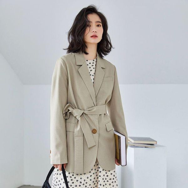 women's suits & blazers 2021 autumn womens fashion retro french sense of blazer hong kong style thin temperament jacket with be, White;black
women's suits & blazers 2021 autumn womens fashion retro french sense of blazer hong kong style thin temperament jacket with be, White;black