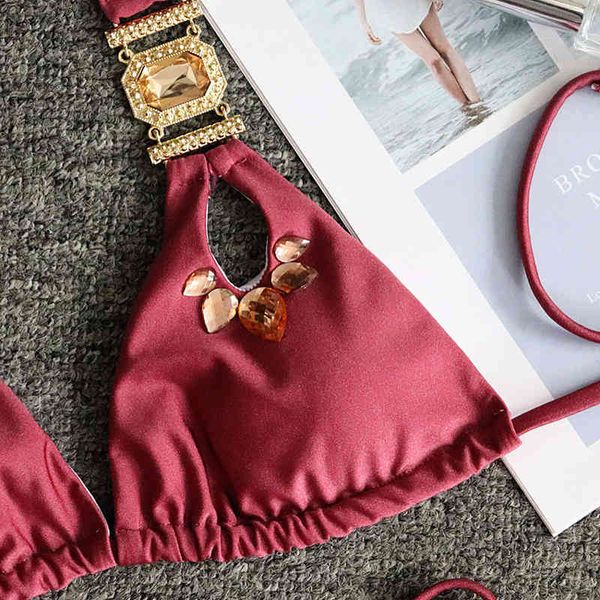 crystal diamond 2021 female halter bandeau swimsuit women brazilian swimwear two piece bikini set thong bathing suitin
crystal diamond 2021 female halter bandeau swimsuit women brazilian swimwear two piece bikini set thong bathing suitin