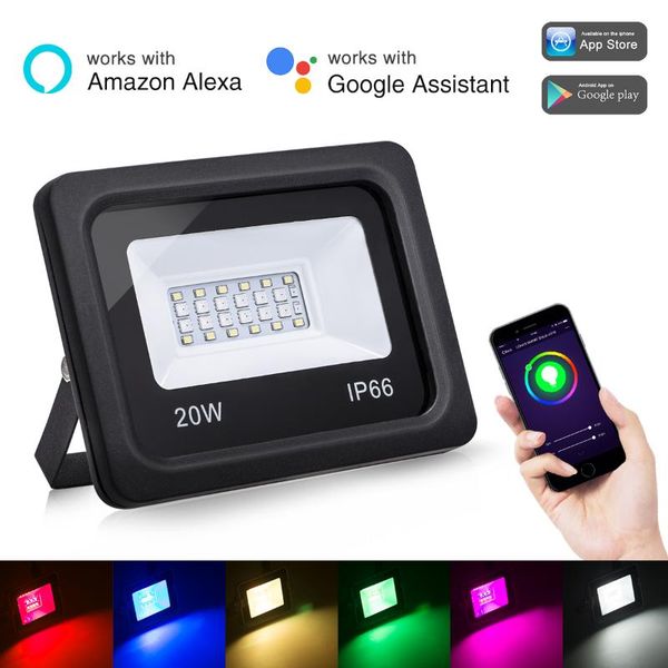 floodlights 20w rgb flood light wifi smart lighting led multicolor waterproof ip65 200w equivalent indoor outdoor security spotlight party
floodlights 20w rgb flood light wifi smart lighting led multicolor waterproof ip65 200w equivalent indoor outdoor security spotlight party