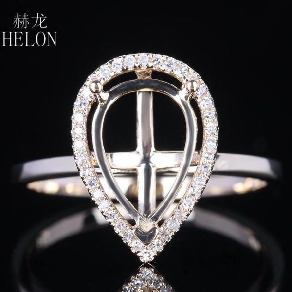 cluster rings helon solid 14k yellow gold au585 pear cut engagement wedding diamonds women trendy fine jewelry elegant unique semi mount rin, Golden;silver
cluster rings helon solid 14k yellow gold au585 pear cut engagement wedding diamonds women trendy fine jewelry elegant unique semi mount rin, Golden;silver