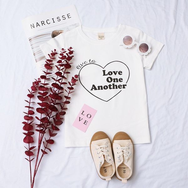 t-shirt for baby boys fashion print letter boys t shirt for kids girls tees short sleeve kids t-shirts clothes 1-8 years, White;black
t-shirt for baby boys fashion print letter boys t shirt for kids girls tees short sleeve kids t-shirts clothes 1-8 years, White;black